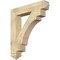 Ekena Millwork Merced Arts & Crafts Rough Sawn Bracket, Douglas Fir, 6"W x 36"D x 40"H BKT06X36X40MRC03RDF - alternate 1